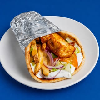 Fried Halloumi Pita