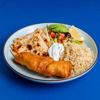 Crispy Cod Platter
