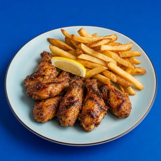 Chicken Wings & Fries
