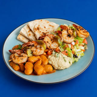 Grilled Shrimp Kabob Platter